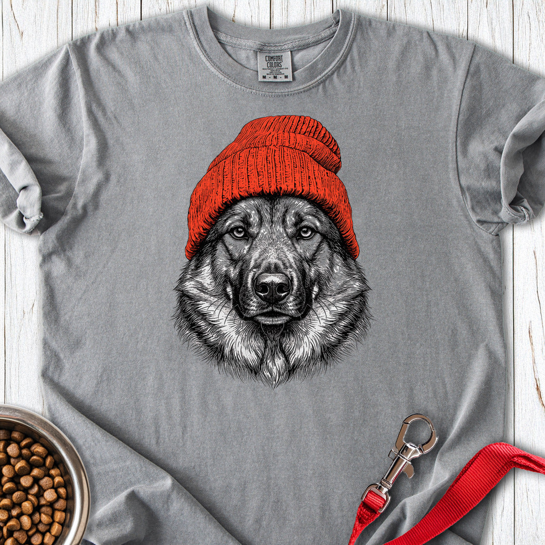 Beanie Premium Tee — Grey