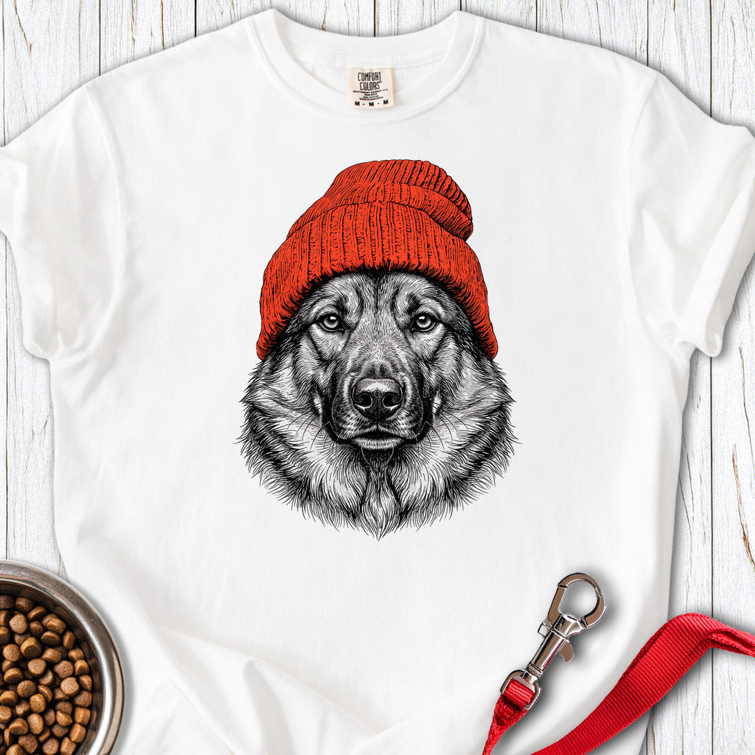 Beanie Premium Tee — White
