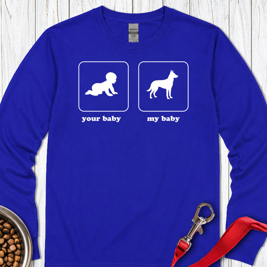 Belgian Malinois Baby Long Sleeve — Royal