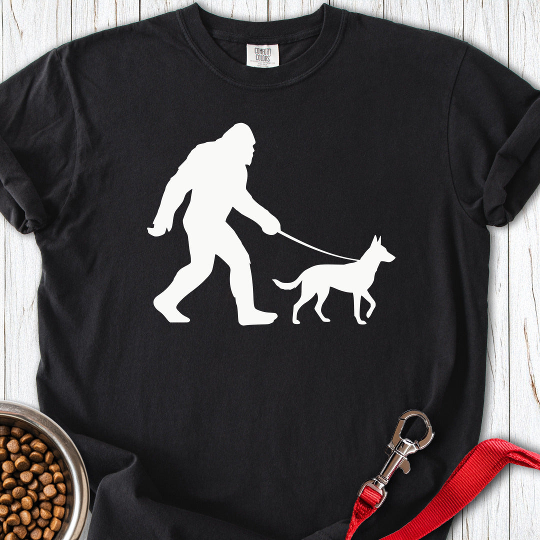 Belgian Malinois Bigfoot Premium Tee Black