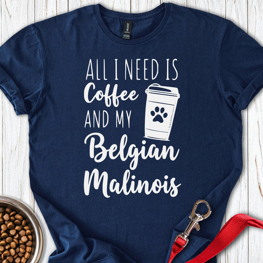 Belgian Malinois & Coffee Navy