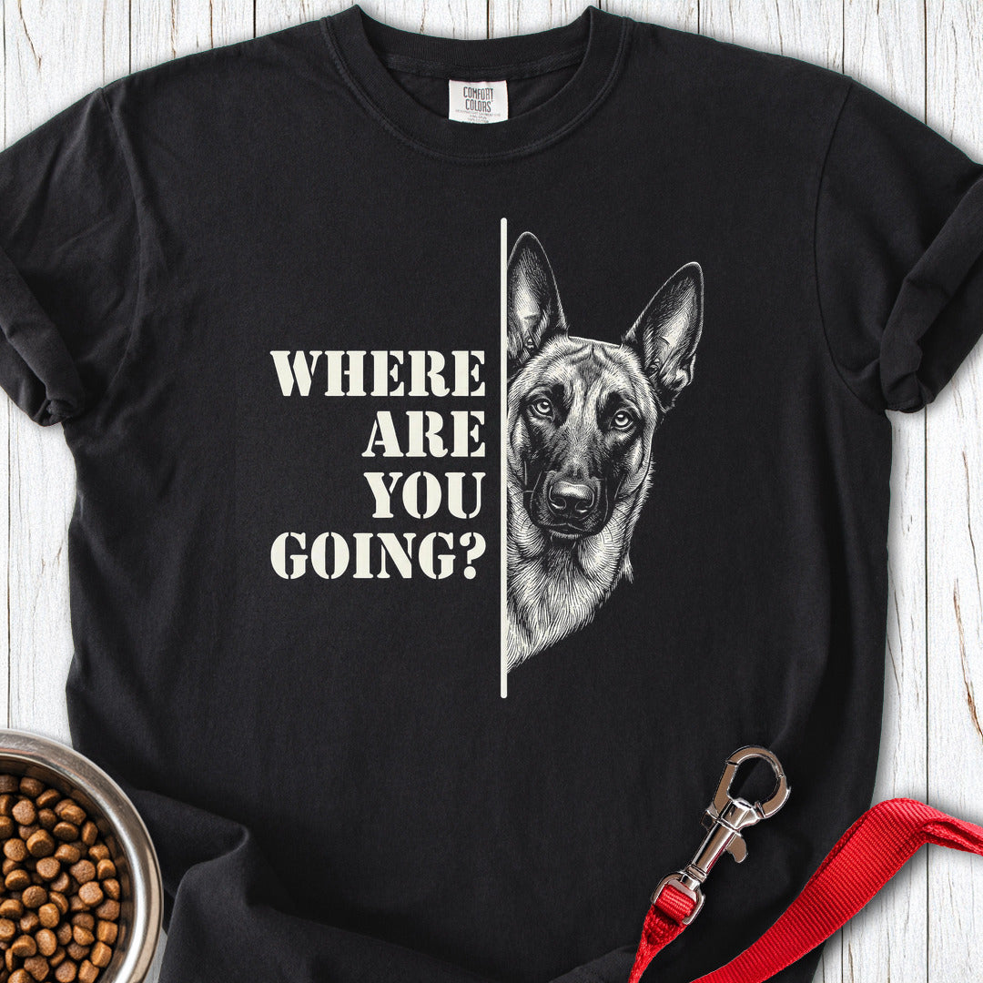 Belgian Malinois Following Premium Tee — Black