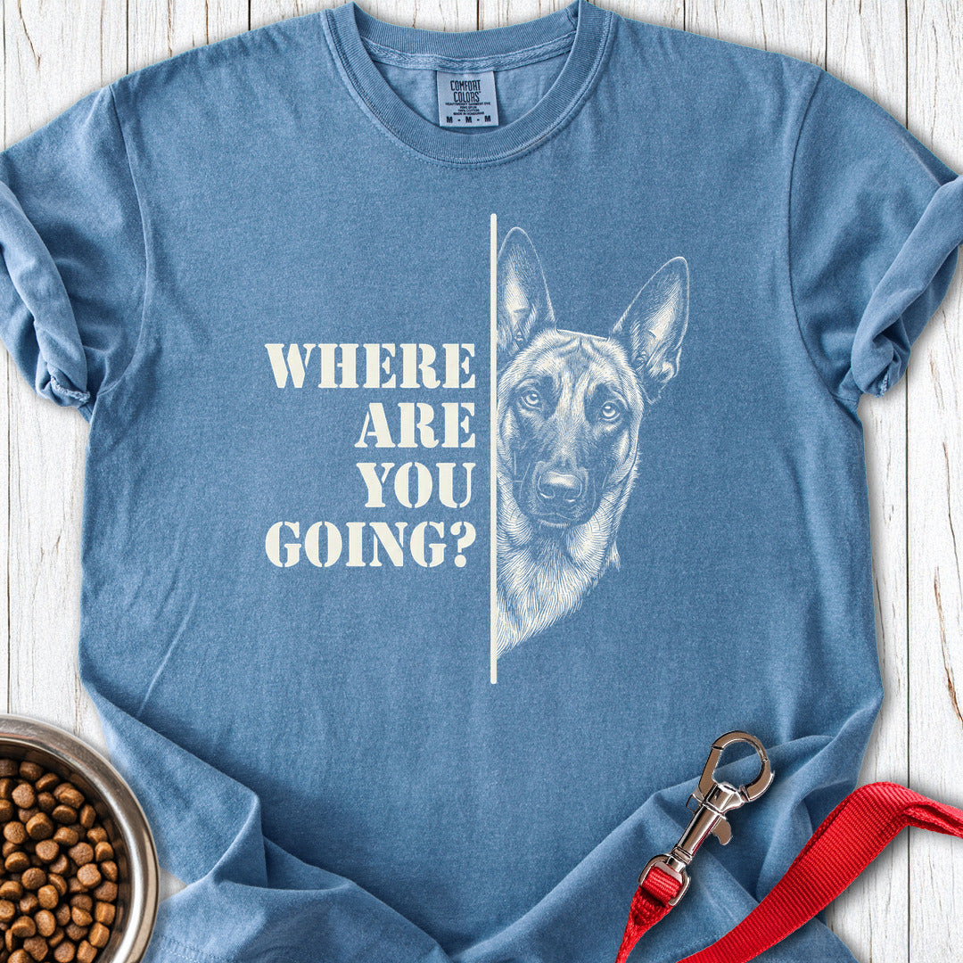 Belgian Malinois Following Premium Tee — Blue Jean