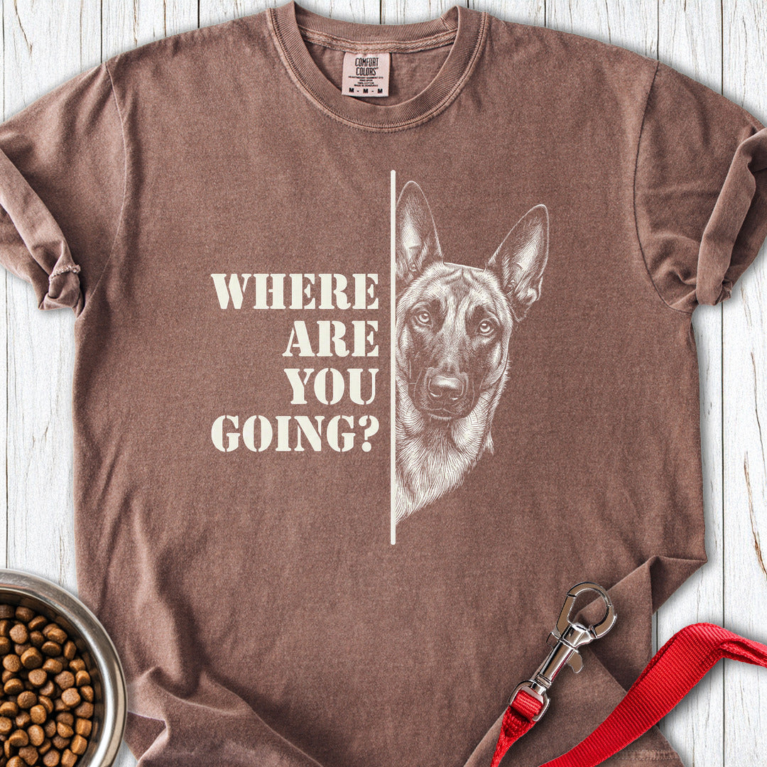 Belgian Malinois Following Premium Tee — Espresso