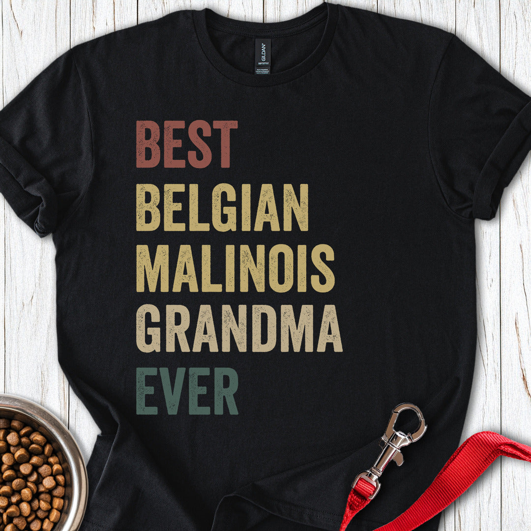 Belgian Malinois Grandma Black