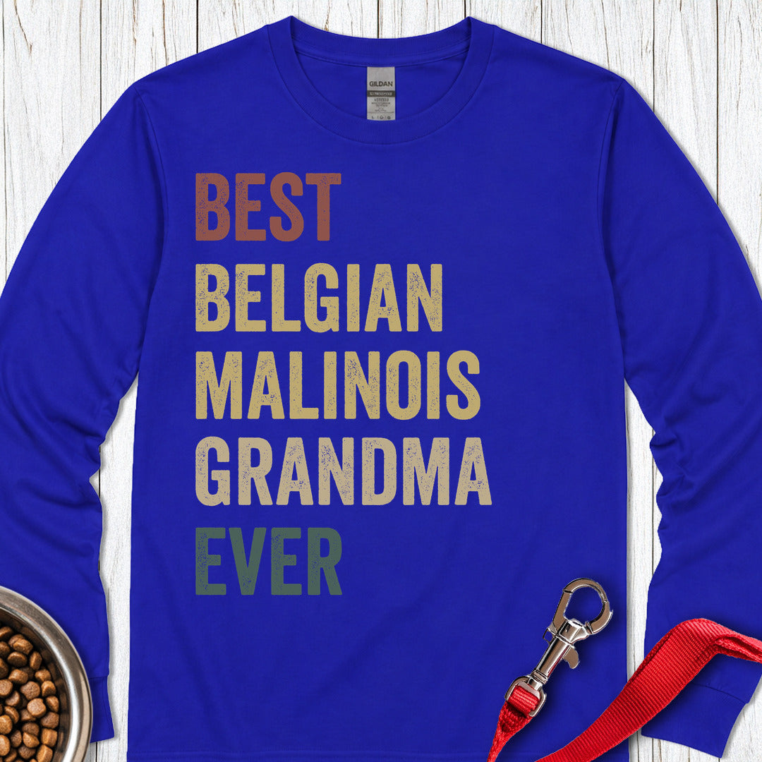 Belgian Malinois Grandma Long Sleeve — Royal