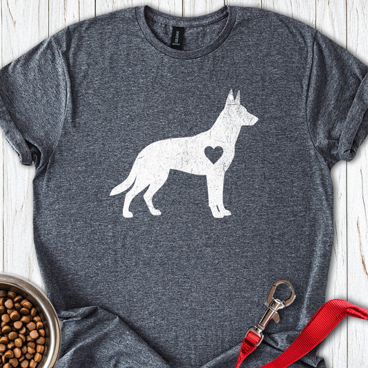 Belgian Malinois Love Dark Heather