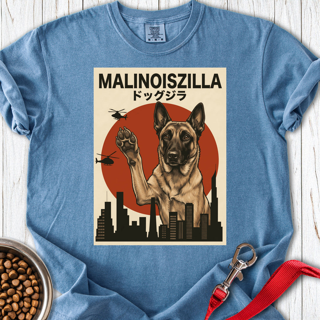 Belgian Malinois Malinoiszilla Premium Tee Blue Jean