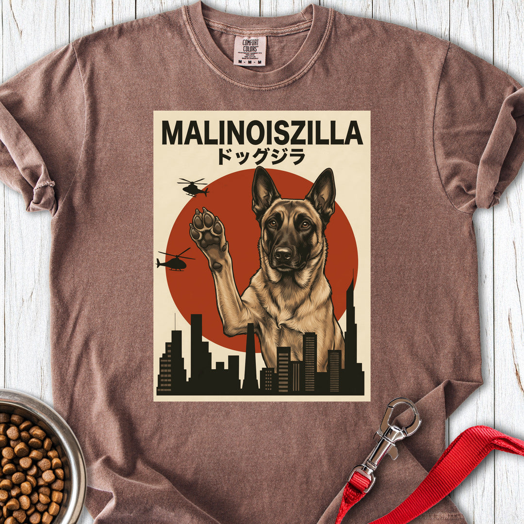 Belgian Malinois Malinoiszilla Premium Tee Espresso