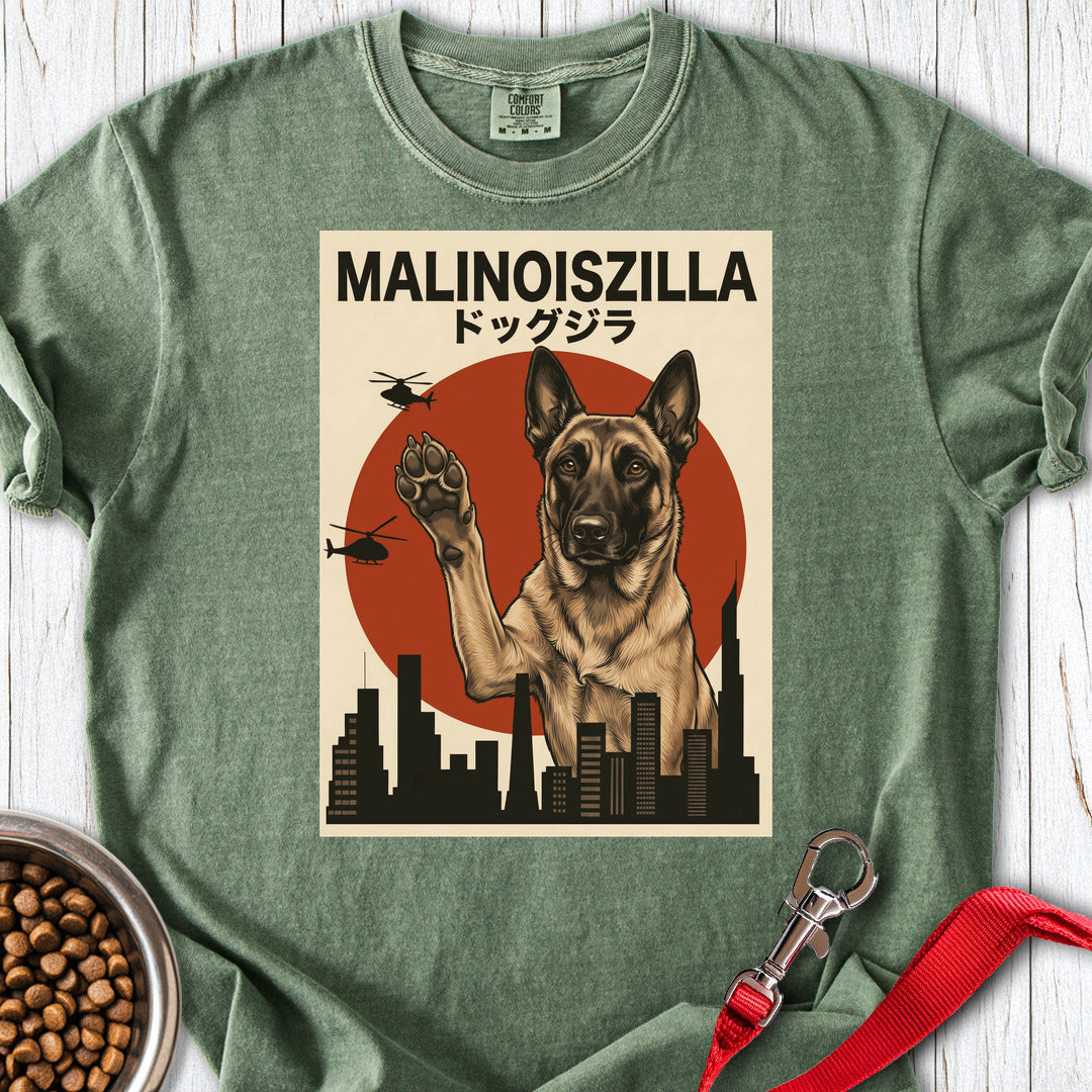 Belgian Malinois Malinoiszilla Premium Tee Moss