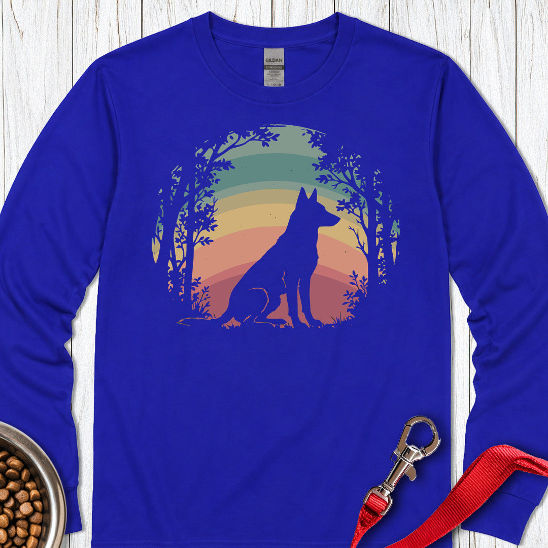 Belgian Malinois Nature Long Sleeve — Royal