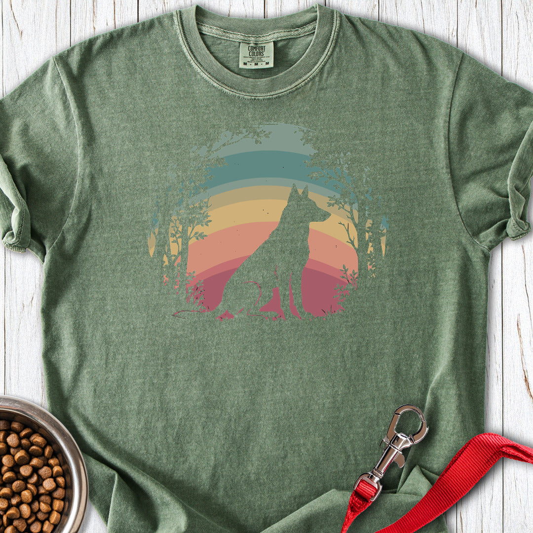 Belgian Malinois Nature Premium Tee Moss