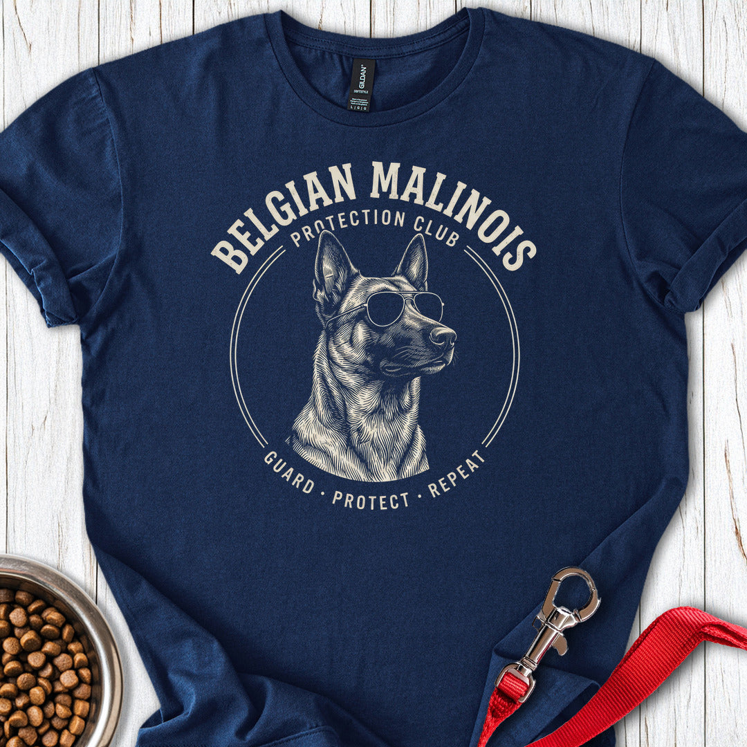 Belgian Malinois Protection Club Navy