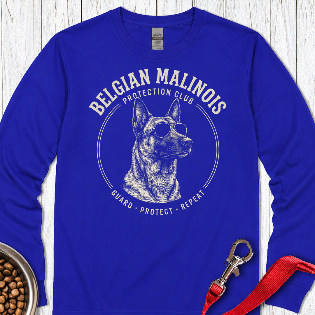 Belgian Malinois Protection Club Long Sleeve — Royal