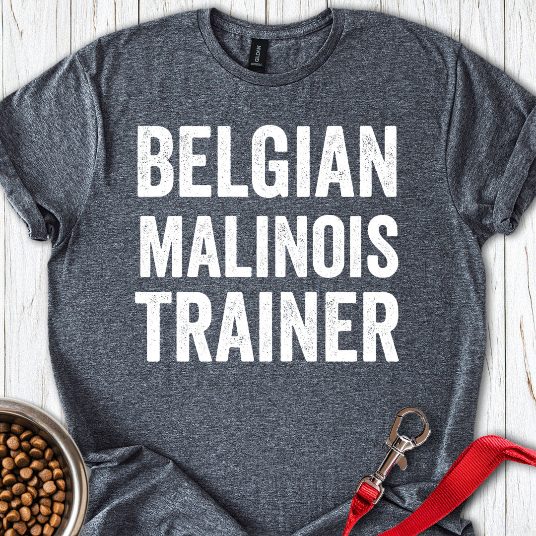 Belgian Malinois Trainer Dark Heather