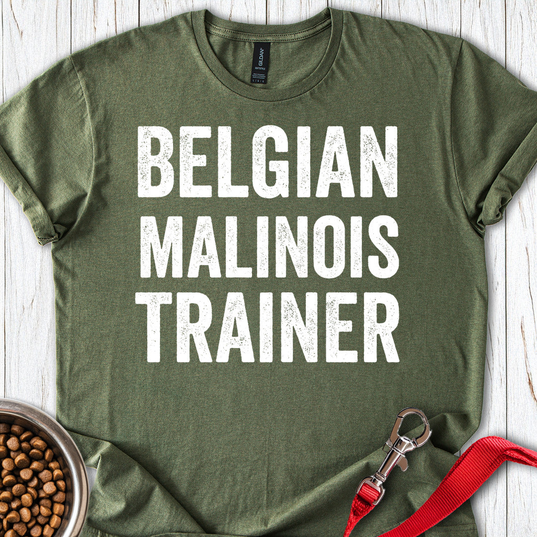 Belgian Malinois Trainer Military Green