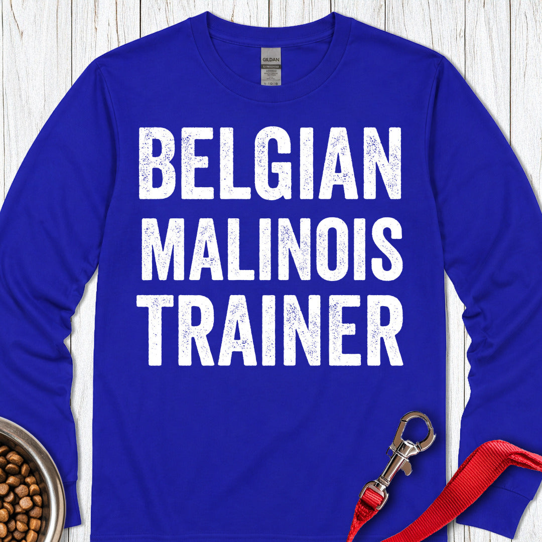Belgian Malinois Trainer Long Sleeve — Royal