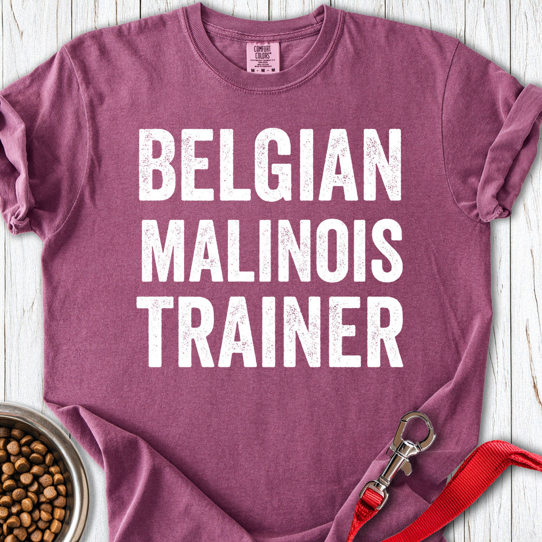 Belgian Malinois Trainer Premium Tee Berry