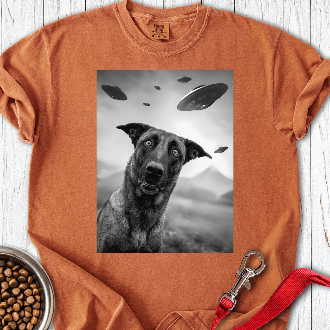 Belgian Malinois UFO Premium Tee Yam