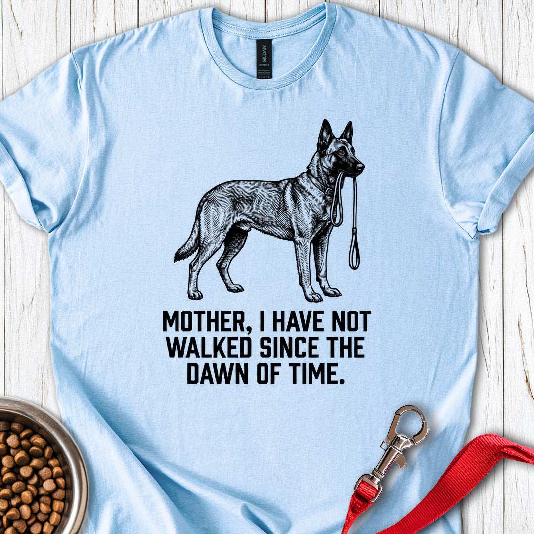 Belgian Malinois Walking Light Blue