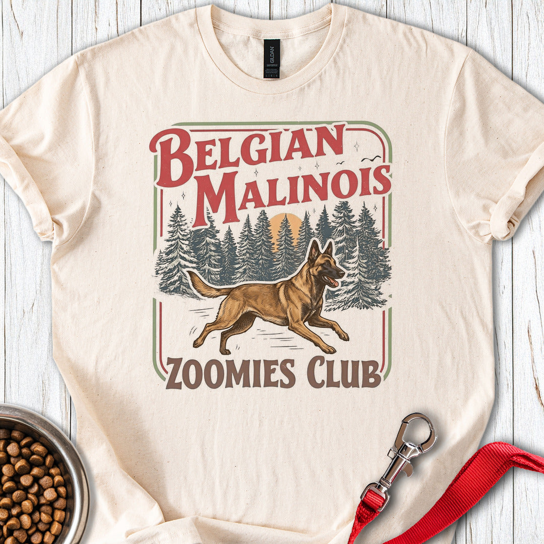 Belgian Malinois Zoomies Club Natural