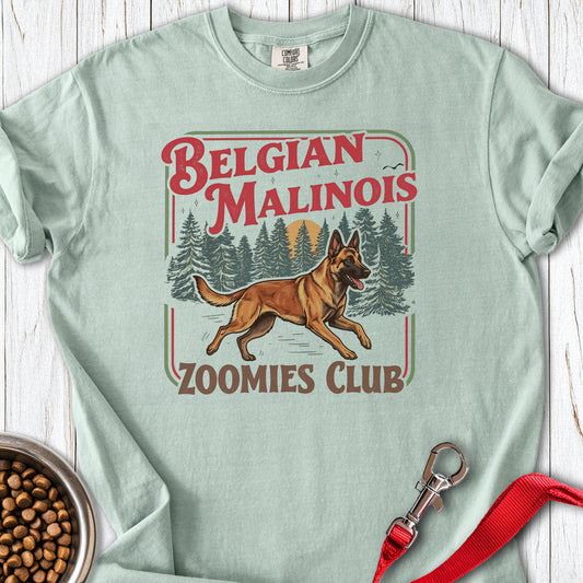 Belgian Malinois Zoomies Premium Tee Bay