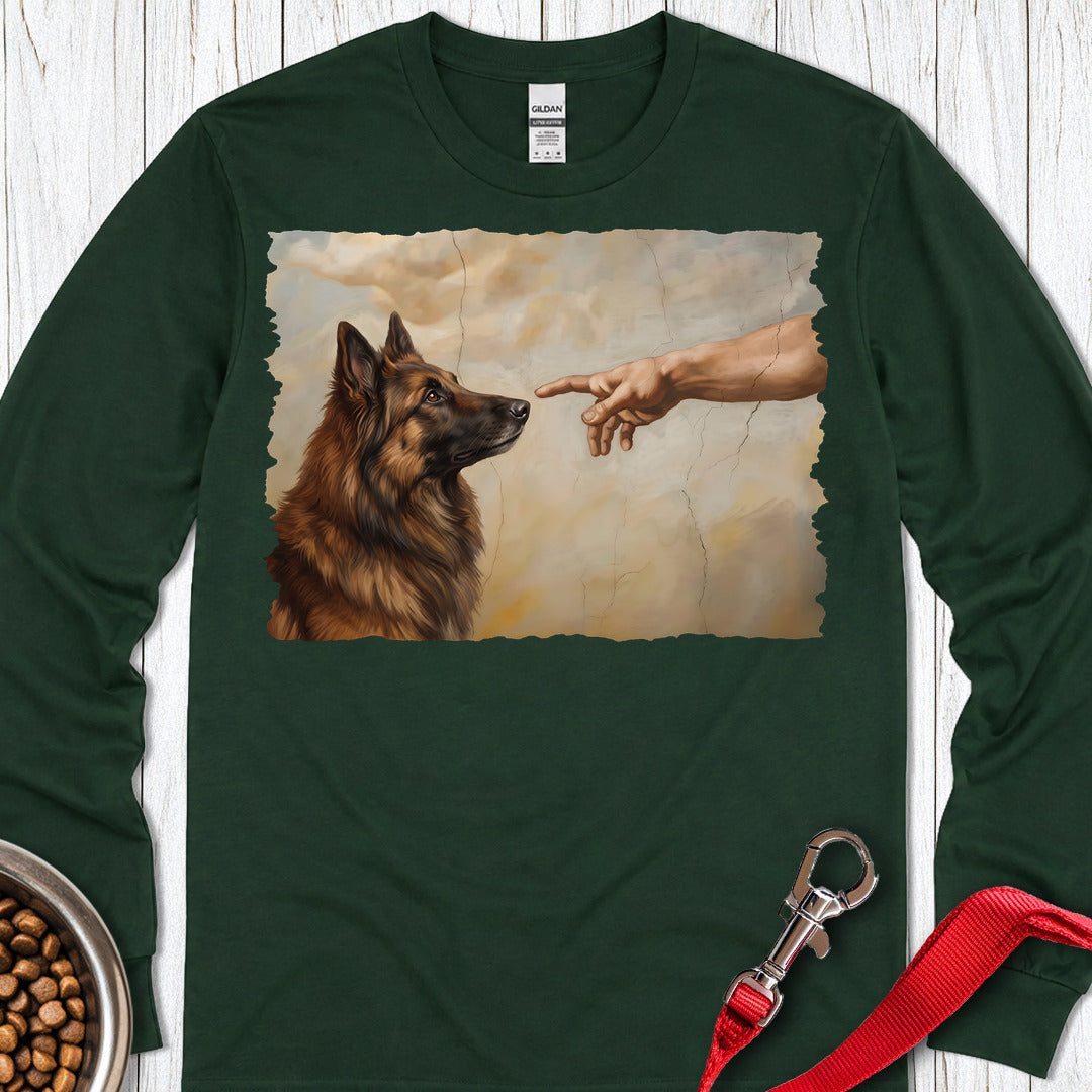 Belgian Tervuren Creation Long Sleeve — Forest Green