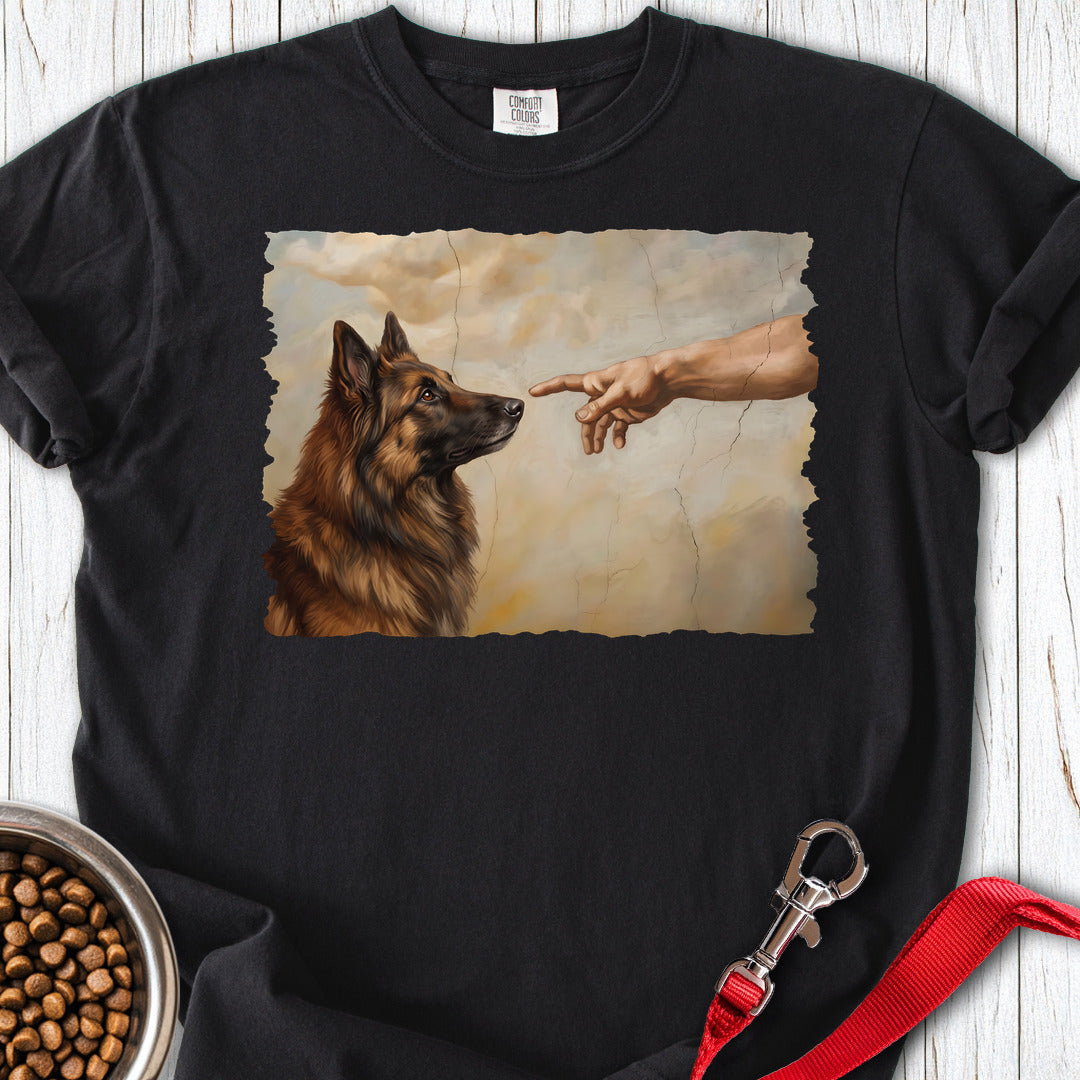 Belgian Tervuren Creation Premium Tee — Black