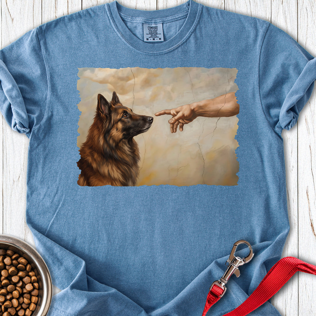 Belgian Tervuren Creation Premium Tee — Blue Jean