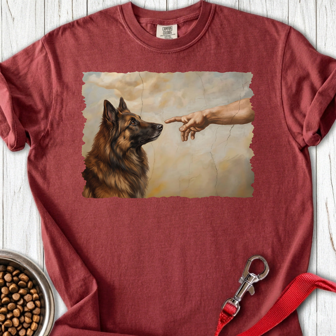 Belgian Tervuren Creation Premium Tee — Brick