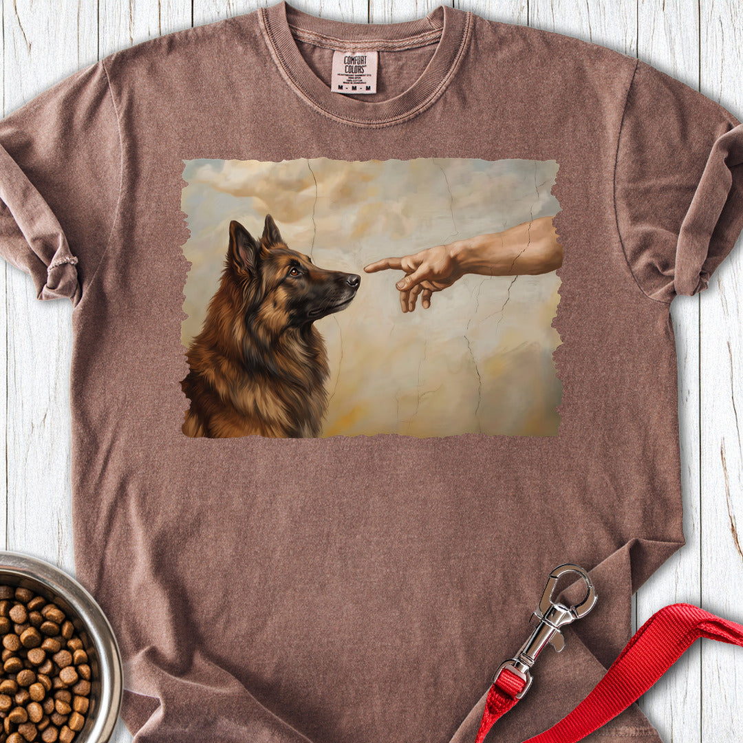 Belgian Tervuren Creation Premium Tee — Espresso