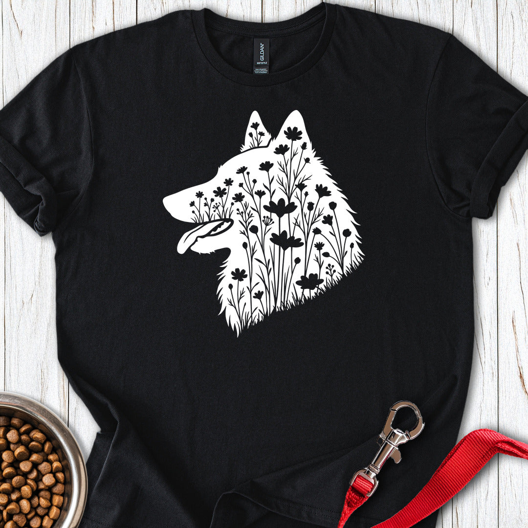 Belgian Tervuren Flowers — Black