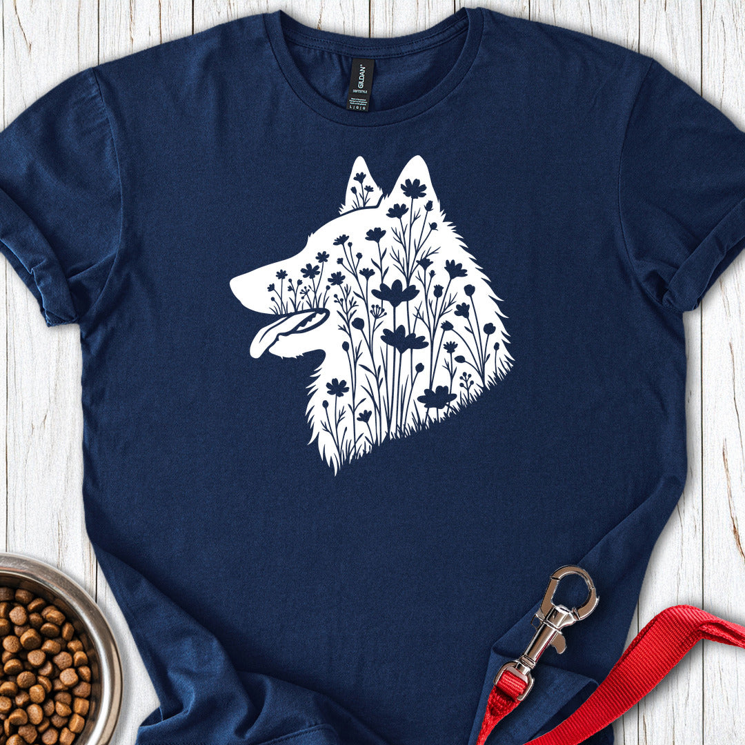 Belgian Tervuren Flowers — Navy