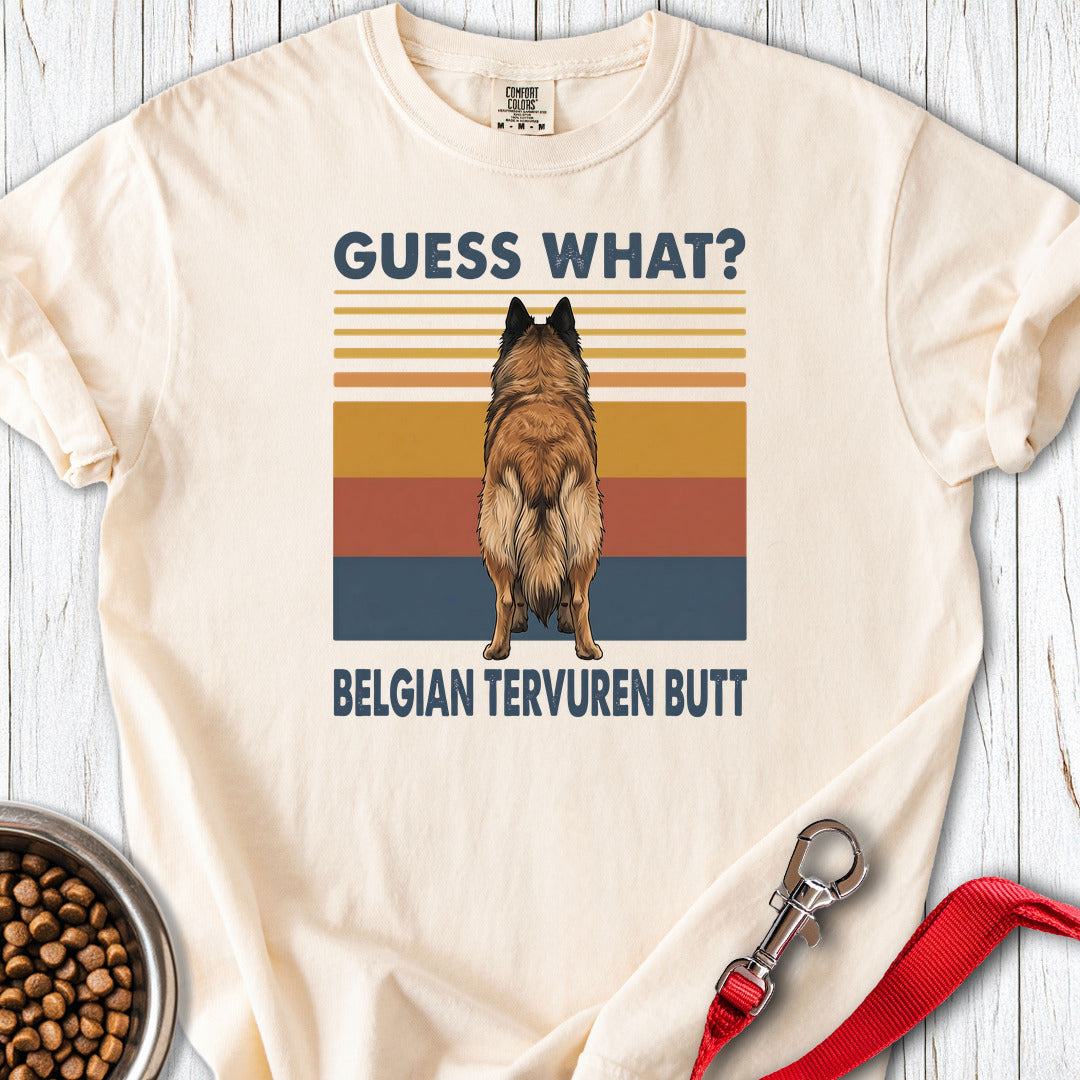 Belgian Tervuren Guess What Premium Tee — Ivory