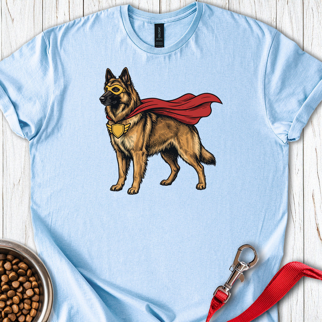 Belgian Tervuren Superhero — Light Blue