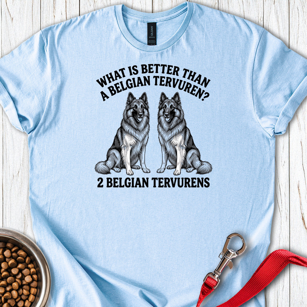 Belgian Tervuren What Is Better Than One — Light Blue