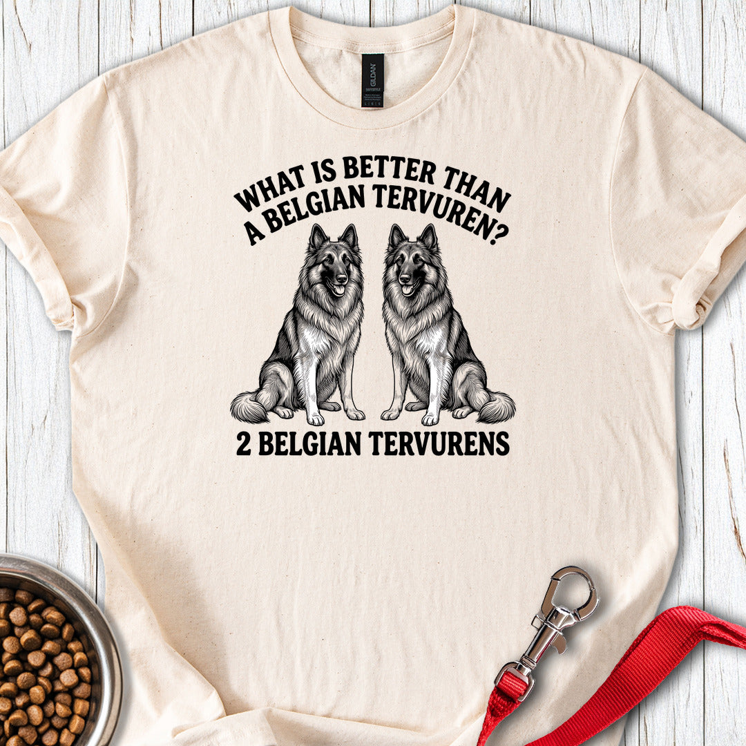 Belgian Tervuren What Is Better Than One — Natural