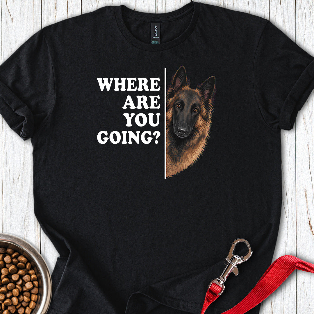 Belgian Tervuren Where Are You Going — Black