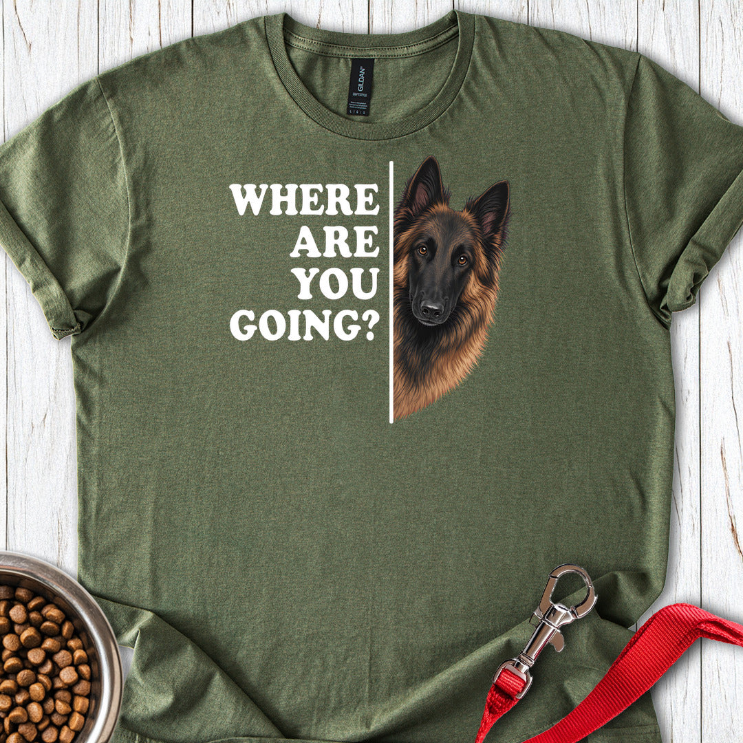 Belgian Tervuren Where Are You Going — Military Green