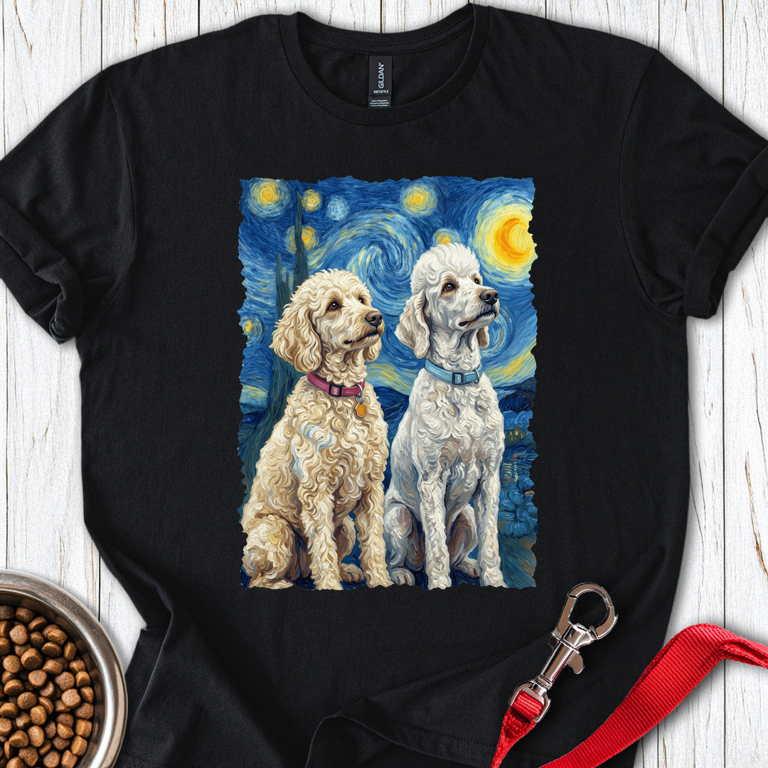 Bernadoodle and Golden Doodle Van Gogh Black