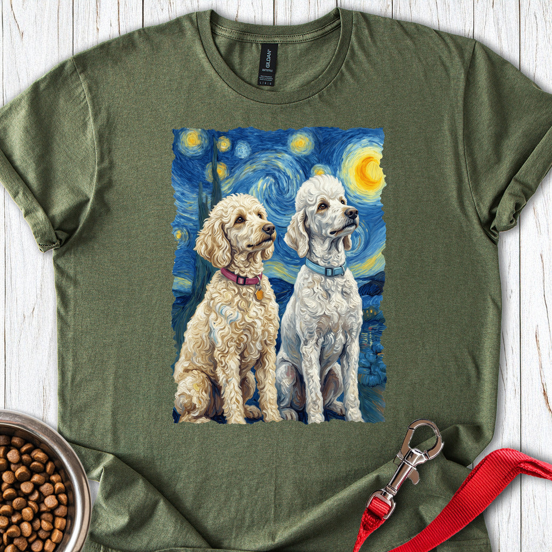 Bernadoodle and Golden Doodle Van Gogh Military Green