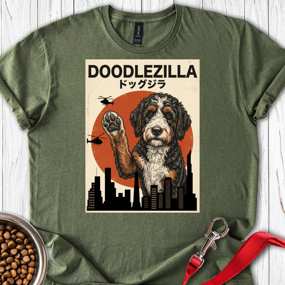 Bernedoodle Doodlezilla Military Green