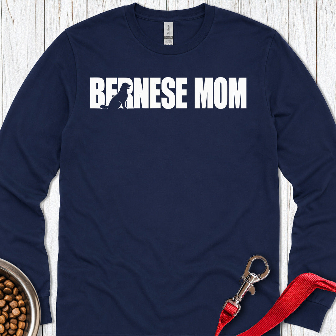 Bernese Mom Long Sleeve — Navy
