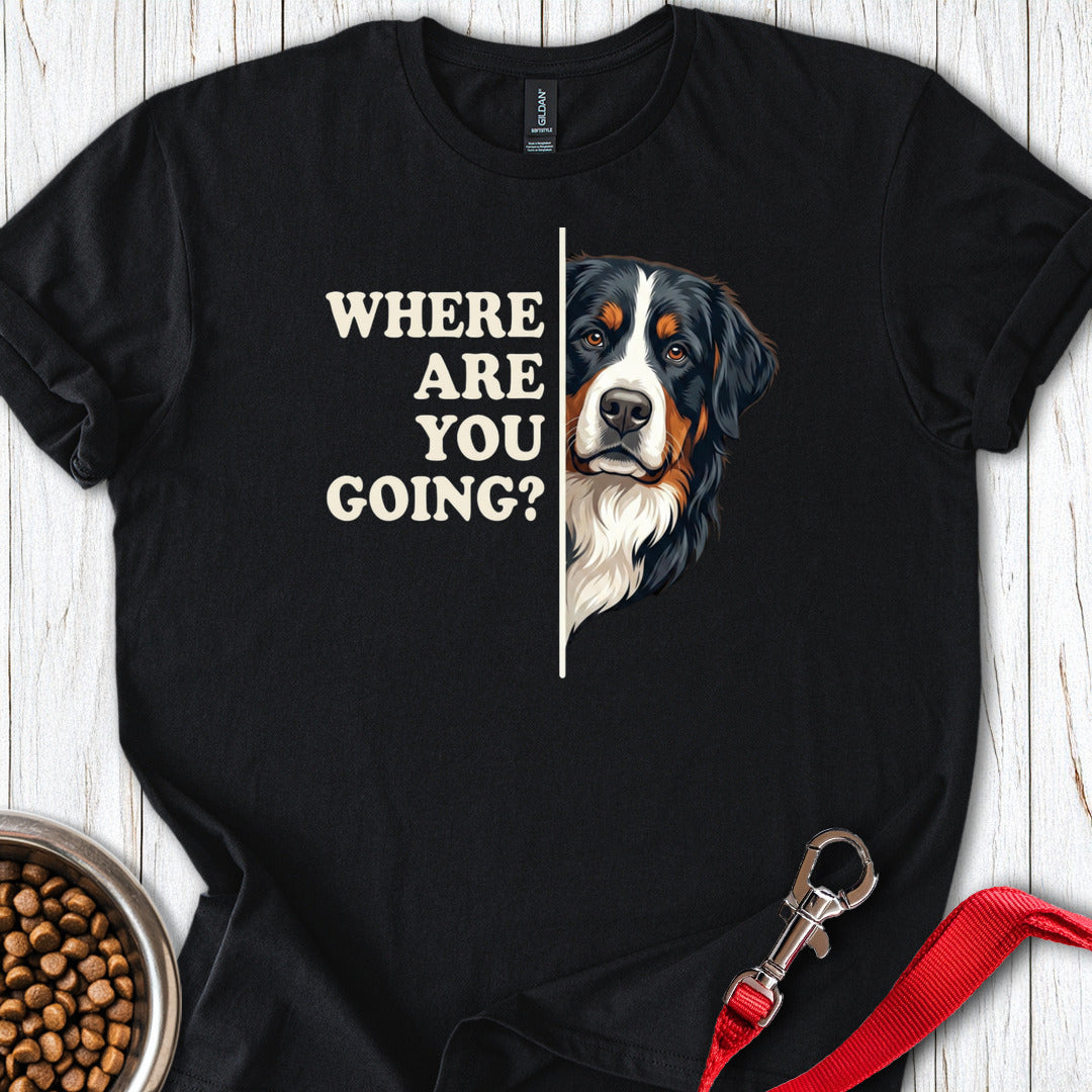 Bernese Mountain Dog Alert Black