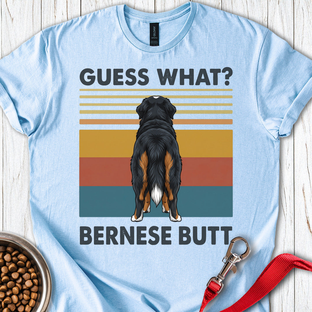 Bernese Mountain Dog Butt Light Blue