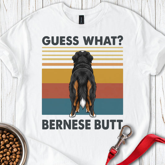 Bernese Mountain Dog Butt White
