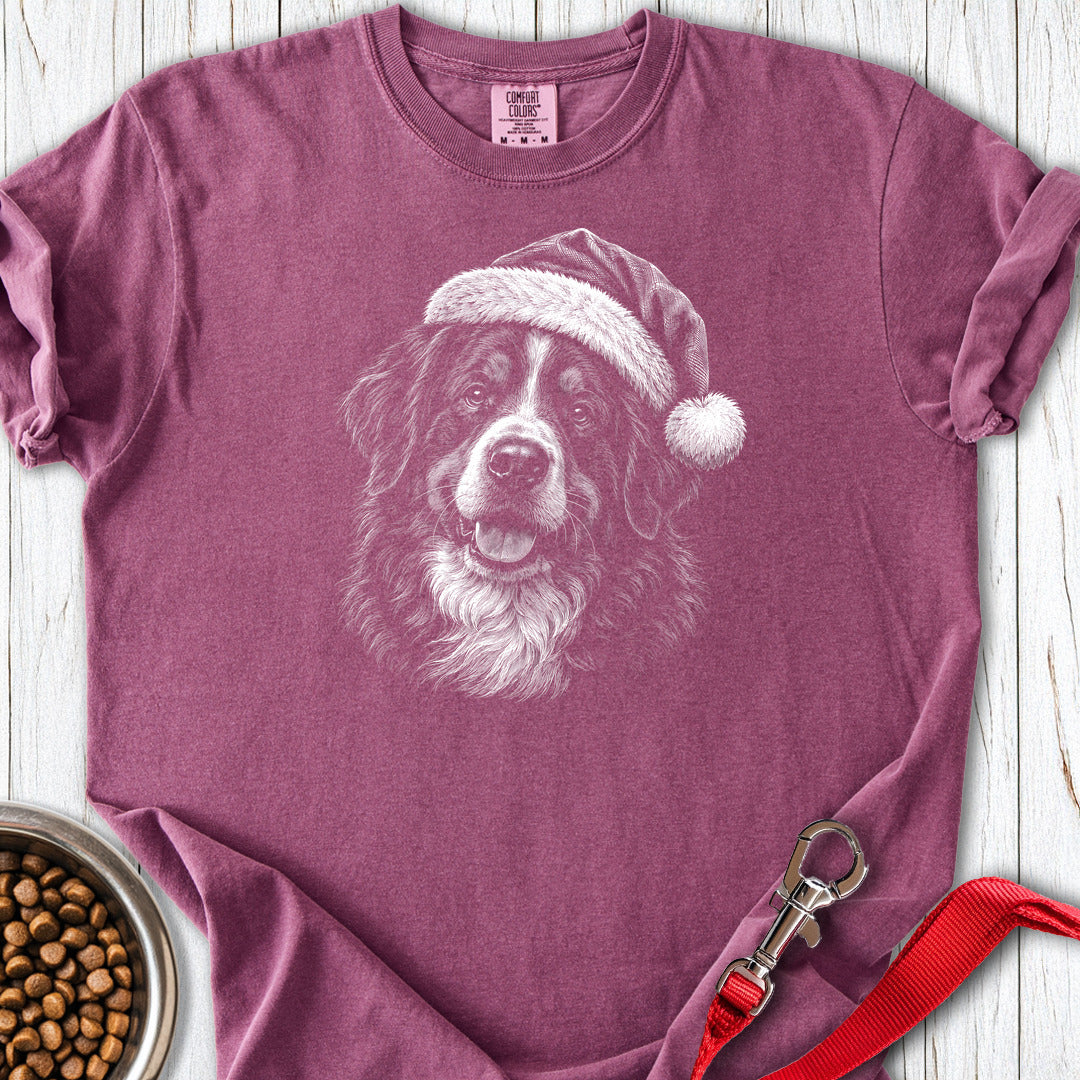 Bernese Mountain Dog Christmas Premium Tee Berry