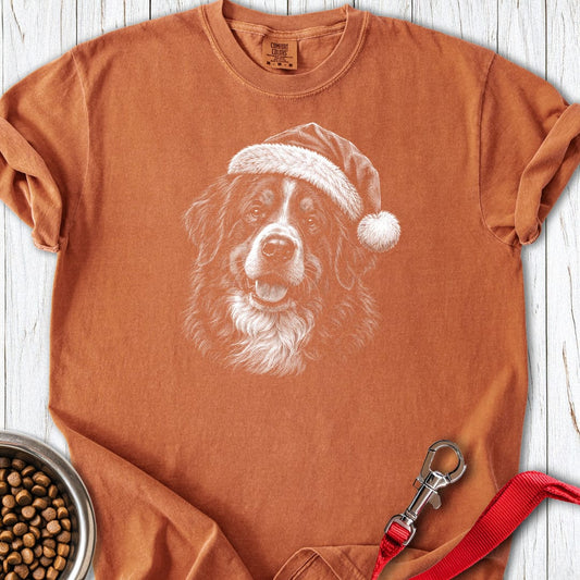 Bernese Mountain Dog Christmas Premium Tee Yam