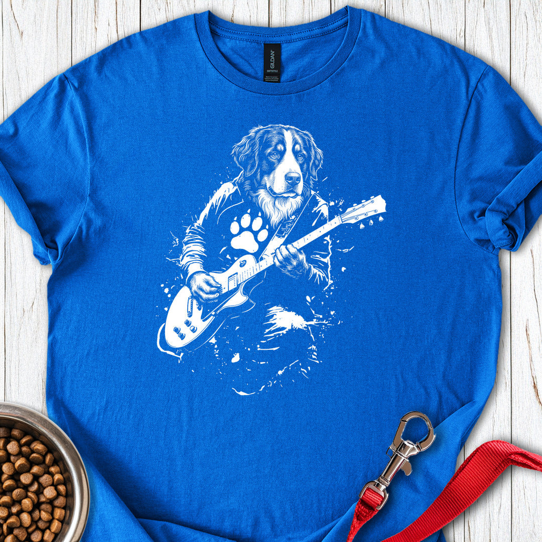 Bernese Mountain Dog Guitar Royal
