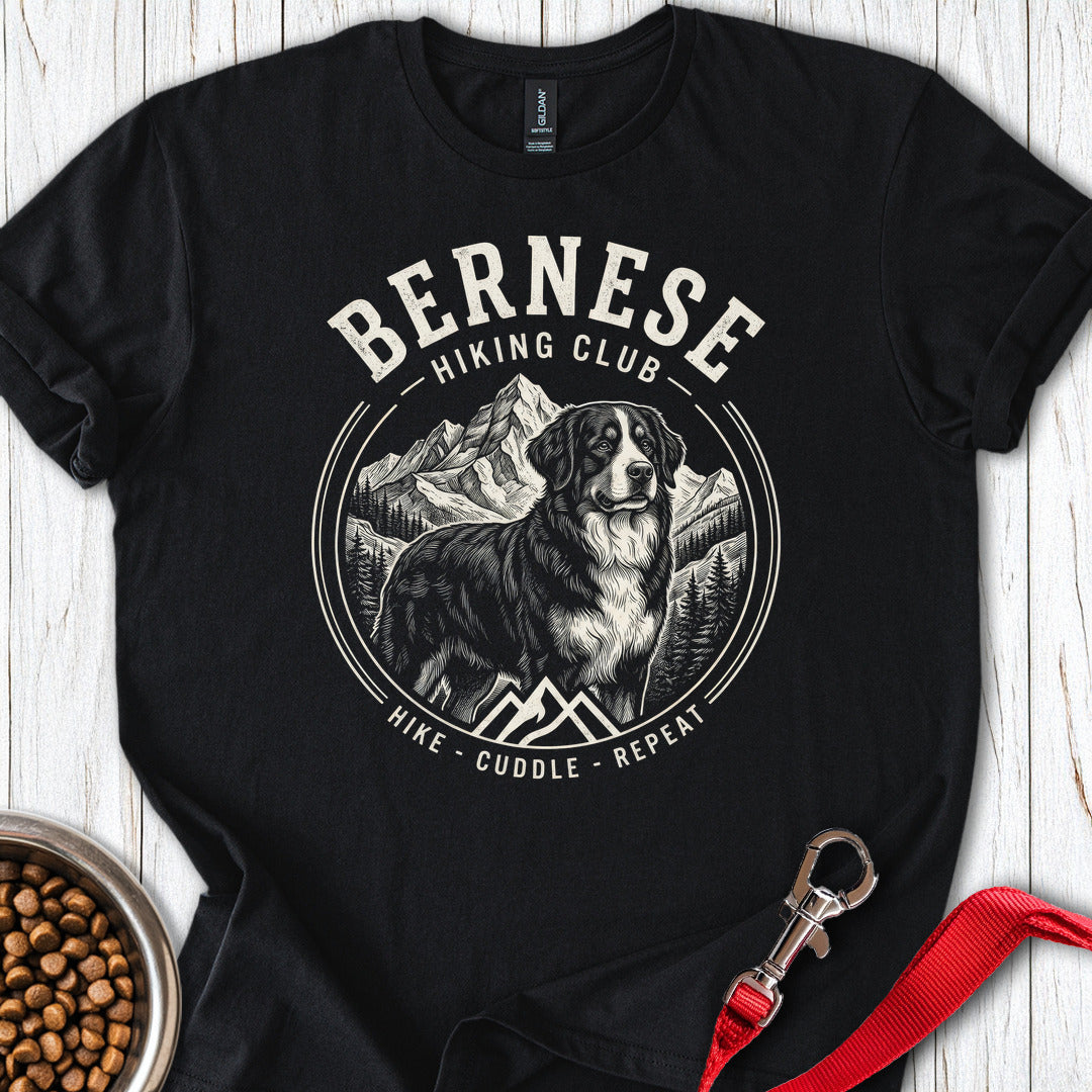Bernese Mountain Dog Hiking Club Black
